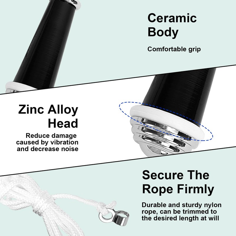 1Pack Light Pull Handle Ceramic Light Pull Cord 8cm Light