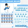 94pcs Winter Bulletin Board Decorations Set Let It Snow Snowmen