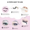 Oreola Russian Strip Eyelashes 3D Volume False Eyelashes Curly 10