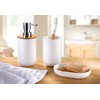 Kleine Wolke Timber Soap Dish White