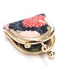 Japanese Pattern Crepe Coin Purse, Accessory Case, Pouch, Made in