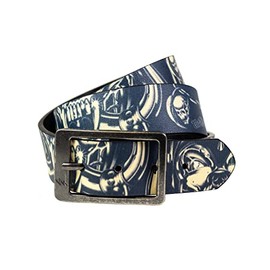 Lowlife of London Men's Motorhead Warpig Belt, Black, 34cm (Size:Medium)