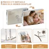 BSRHOME Acrylic Frame, 4x4 Picture Frame 1 Pack, 20MM Thicker