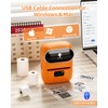 Phomemo Label Maker - Mini Bluetooth Label Printer M110 Thermal