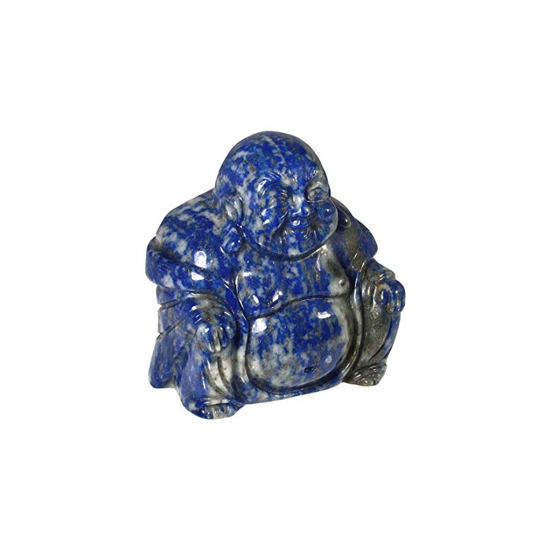 Lapis Lazuli Sitting Buddha Statue