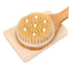 minkissy Stick Bath Exfoliating Brush Dual Sided Skin Cleaning Scrubber