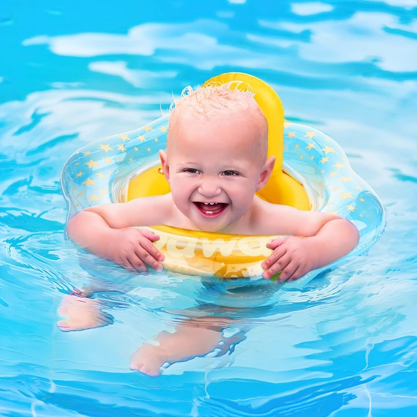 Zooawa Baby Swimming Float, Baby Floats for Pool with Safety