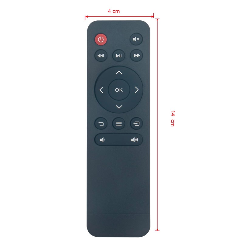 Replacement Remote Control Suitable for Vankyo Leisure Portable Projector V610