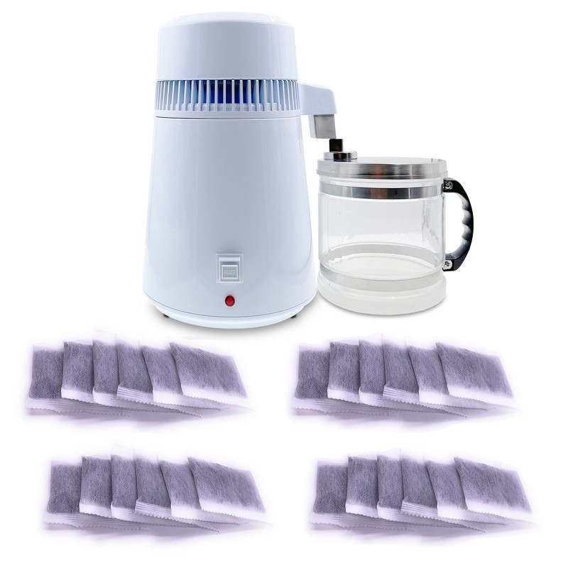 Xcivi Replacement Activated Charcoal Distiller Filters Compatible with Megahome and