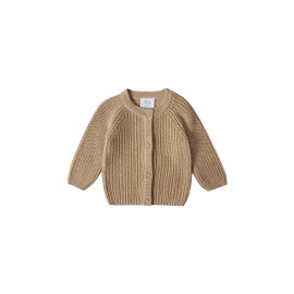 Stellou & friends Cardigan for Girls and Boys | High Quality Baby Clothing Made of 100% Cotton | Size 86/92 - Beige