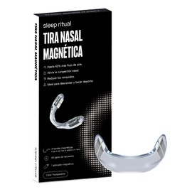 Sleep Ritual Tira Nasal Magnética Reutilizable para Dormir y para Deporte                                                                             