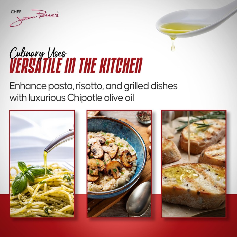 Chef Jean Pierre's Extra Virgin Chipotle Olive Oil - 750ml(25oz)