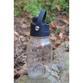 Mason jar Protein Shaker lid and Whisk ball Fits Regular Mouth mason jars.