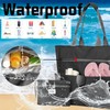 AUNGKWANG 2 Stück Strandtasche XXL Familie, Badetasche Damen, Große Wasserdichte