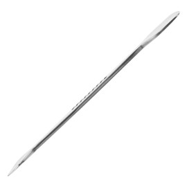 FRCOLOR Stainless Steel Blackhead Beauty Scraper Tool Double Ended Pore Tool for Skin Scrubbing and Blackhead Removal Portable Facial Extraction Spatula for Skincare Routine