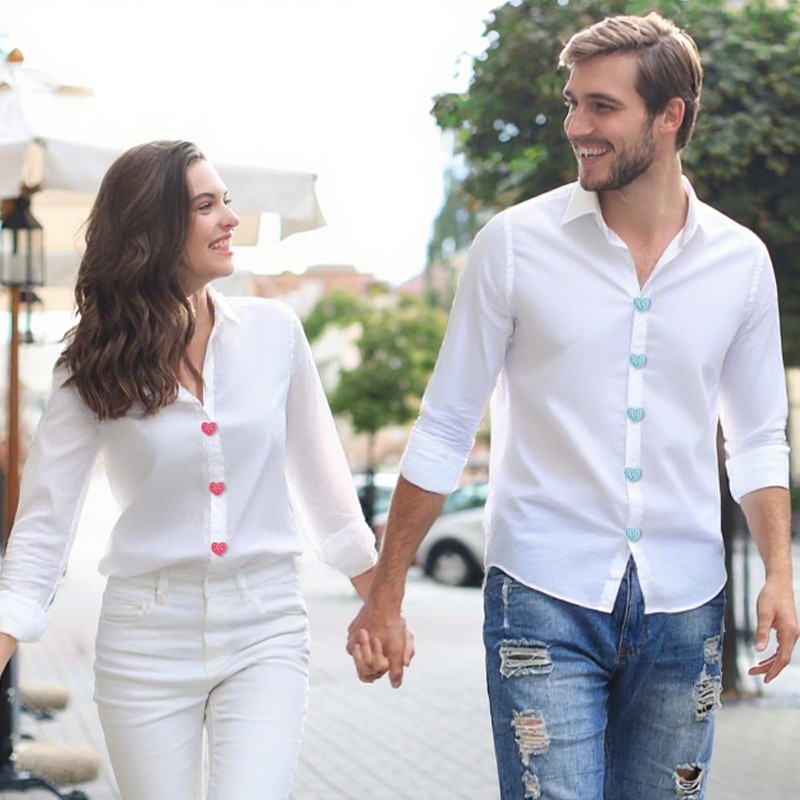 15uds Cubrebotones, 3 Estilos Adorables Cubiertas Botones Ganchillo con Forma