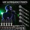 Kadjuh Wireless XLR Transmitter and Receiver& Wireless Guitar Transmitter Receiver,Rechargeable