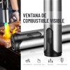 2pcs Encendedores de Butano, Encendedor Recargable con Llama Chorro Sdecuado,