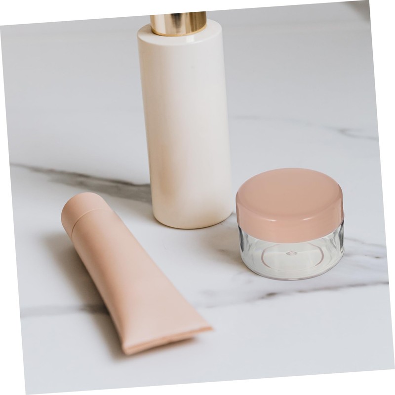 Minkissy Pack Mini Cosmetic Bottles Empty Sample Containers for Travel