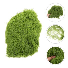 Fake Moss for Crafts,10.6oz Artificial Moss for Indoor Plants, Faux Moss Decor for DIY Decorative, Pale Green Faux Moss for Home,Garden Floral and Event Decor