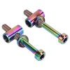 2 PCS RISK M5 X 40mm Bike Seatpost Screw Seat