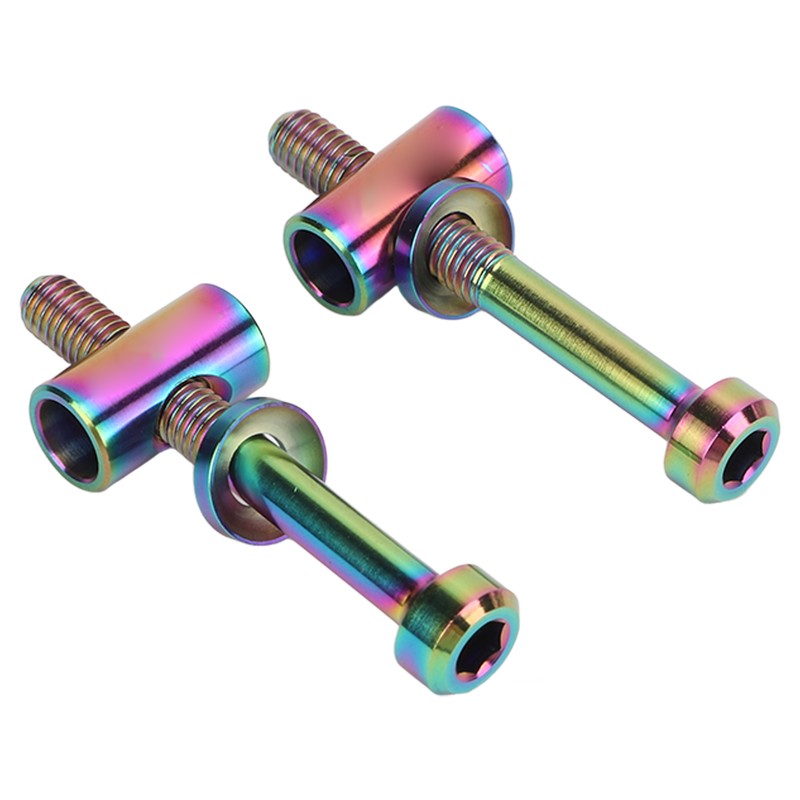 2 PCS RISK M5 X 40mm Bike Seatpost Screw Seat