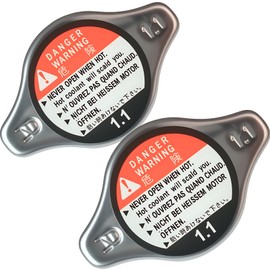 2 Pcs 19045PAAA01 Radiator Cap Cover Fit for 1994-2006 Honda Accord,1992-2005 Civic,1997-2005 CRV,1995-2007 Odyssey, 2003-2008 Pilot,19045-PAA-A01