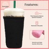Baxendale Iced Coffee Sleeve for Medium Sized Cups Neoprene Iced
