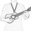 ADM Ukulele for Beginners Hawaiian Wood Ukelele Kit for Kids
