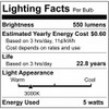 Satco 5 Watt JCD LED Clear 3000K G9 Base 120