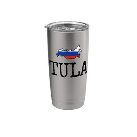 Tula Souvenir Russia Vacation Russian Women Men Travel Stainless Steel Insulated Tumbler
