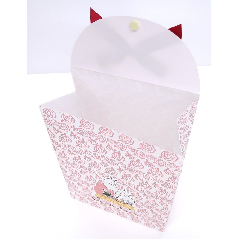 Indigo MP546 Moomin Paper Bag, Gift Bag, Time with Mom/Rose,
