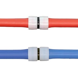 TMKOOL 15 Pack Poly Cold Expansion PEX A Fitting 1 inch Coupling for Pex A Pipe in Plumbing Corrosion Resistant ASTM F1960 (15pcs 1" Coupling)