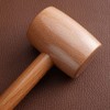 Diydeg Beech Wood Mallet, High Hardness, Damage-free Striking, Ideal for