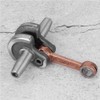 40mm/1.5in Engine Semicircle Crankshaft Bent Axle Fits for 47cc 49cc