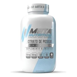 Meta Nutrition Citrato De Magnesio Alta Pureza 120 Caps Sin Sabor