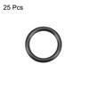 sourcing map Metric Nitrile Rubber O-Rings Seal 19 mm AD