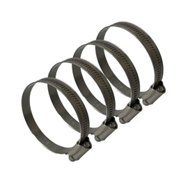 Hi-Grip Hose Clamps Clips Stainless Steel - Jubilee Type - Pipe Clamp 45-60mm, 4PCS