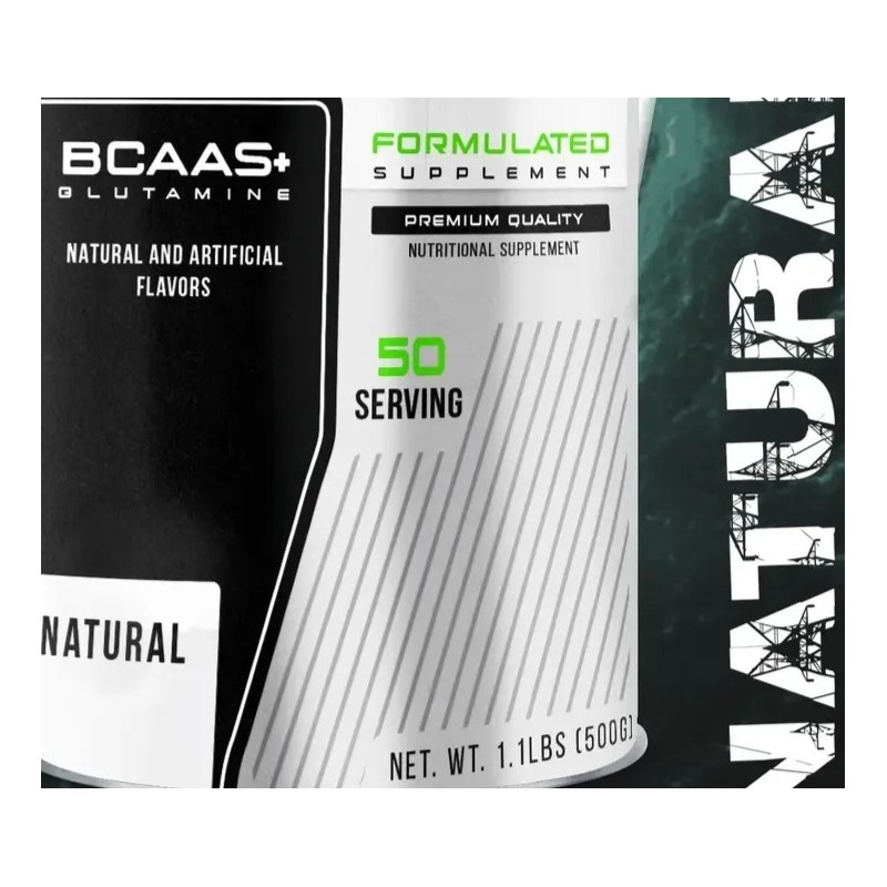 Bcaas Glutamina Aminoácidos Green 500g Sabores