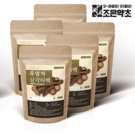 Joeun Herb Domestic Roasted Burdock Tea 1g x 100 Tea Bags Large Size x 5 / 조은약초 국산 볶은 우엉차 1g x 100티백 대용량 x 5