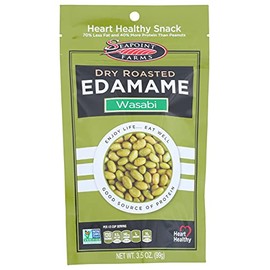 Seapoint Farms Dry Roasted Edamame, Wasabi, 3.5 Oz