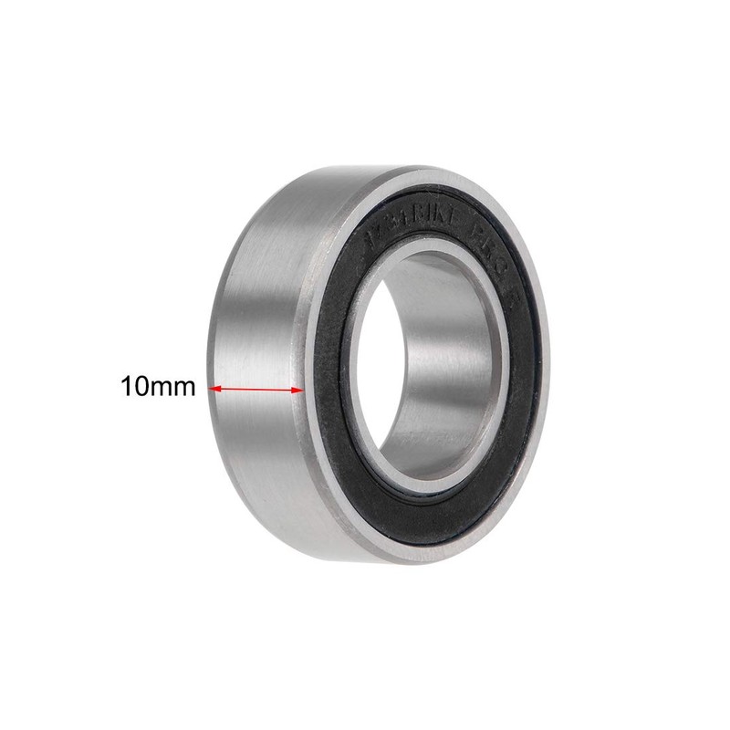 sourcing map 173110-2RS Deep Groove Ball Bearings 17mm x 31mm