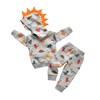 Tinykeke Toddler Infant Baby Boy Clothes Dinosaur Pattern Design Long