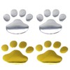 AVILMORE 3D 3D Paw Sticker Car Sticker Set of 2