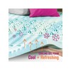 Tulo Gel Memory Foam Cooling Mattress Topper 2/3/4-Inch | 5-Zoned