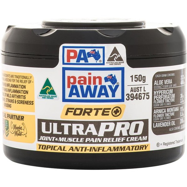 Pain Away Forte + Ultra Pro Joint & Muscle Pain Relief Cream 150g