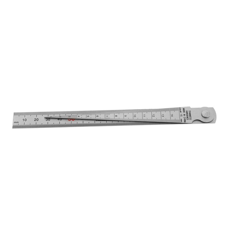 ULTECHNOVO 3sets Stainless Steel Gauge and Straight Ruler for Precision