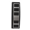 Footrest Pedal Stainless Steel Rest Pedal Cover Replacement for Ford