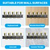 TSUMAZRURE Screwdriver Wall Rack, Screw Driver Holder and Screwdriver Rack,