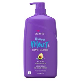 Aussie Shampoo Miracle Moist 26.2 Oz Pump, 26.2 Oz (381519186776)